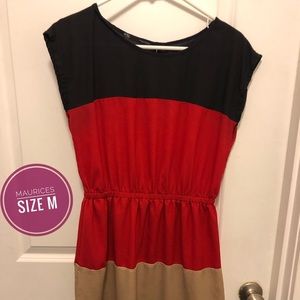Colorblock Dress